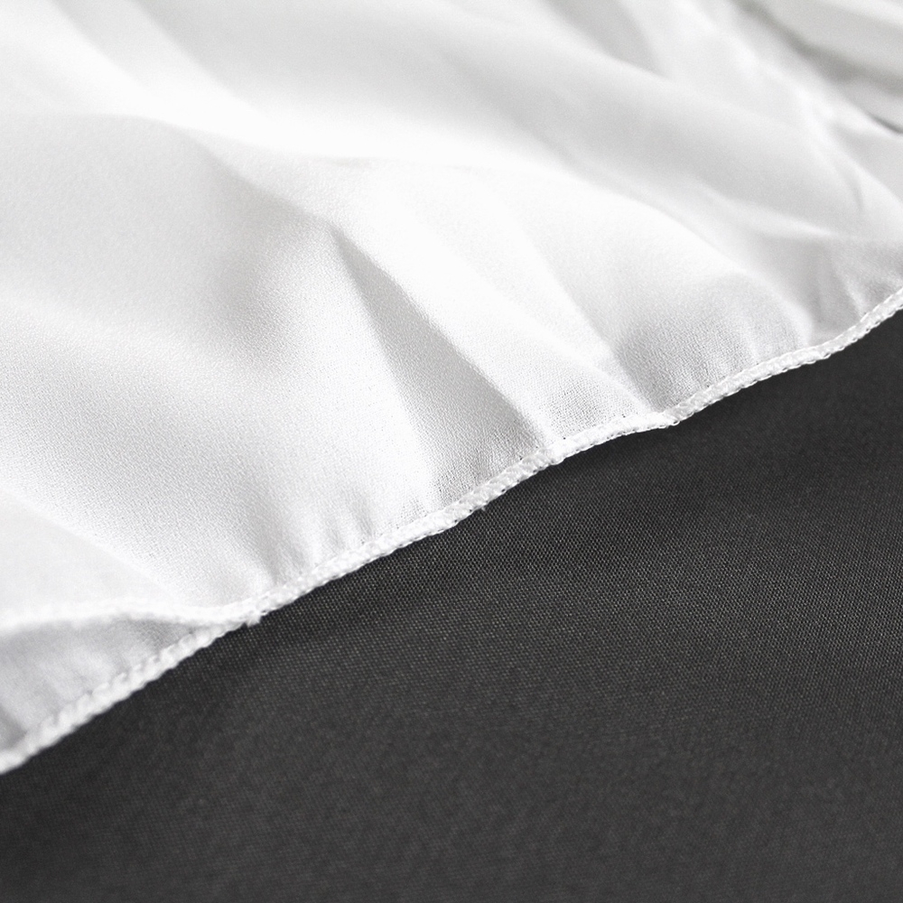 White Crochet Waist Beach Cover Up Tunic/Robe - Picture 6 of 16